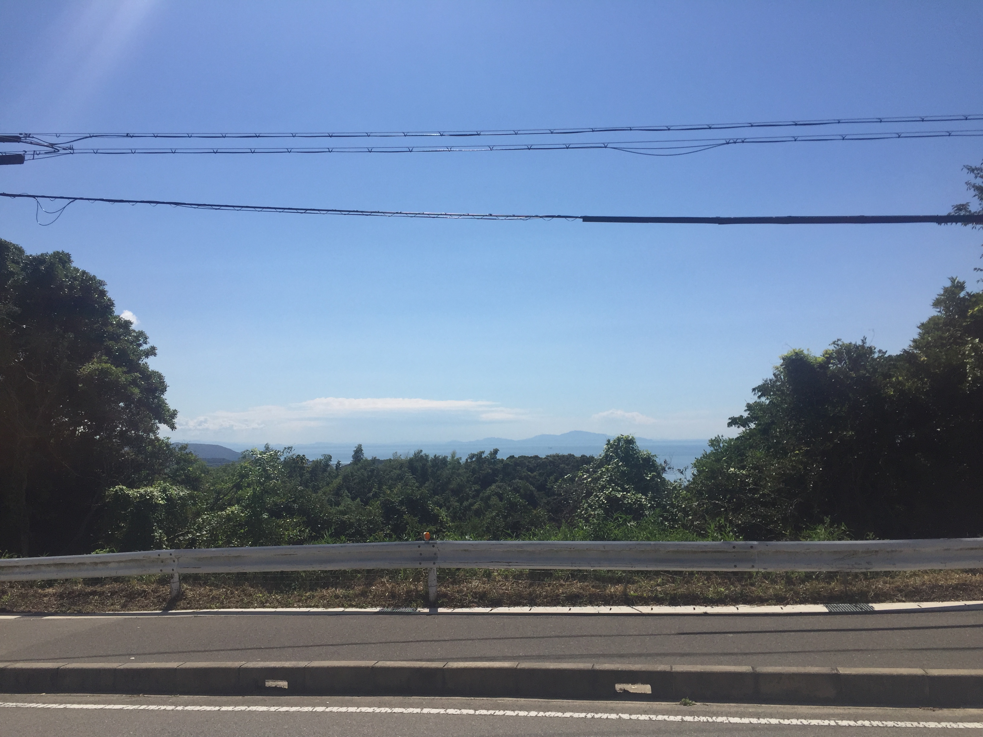 View from the road on Awaji